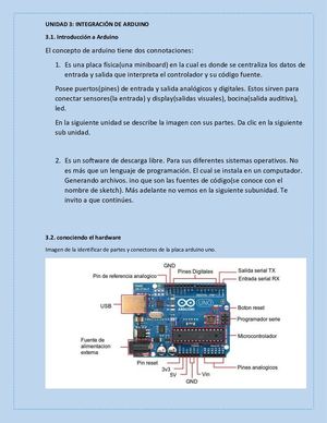 Unidad 3 Fundamentos Arduino