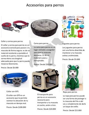 accesorios mascotas
