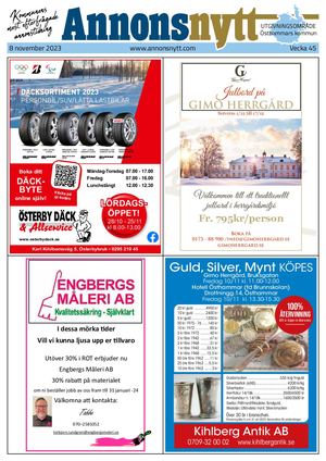 Annonsnytt V45 2023