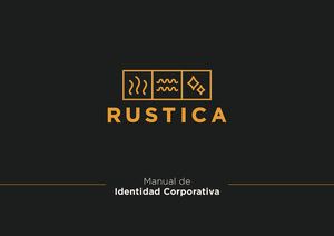 Manual De Identidad Rustica
