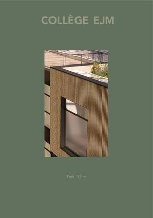 Futur Batiment Collège EJM