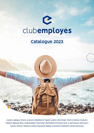 Catalogue 2023 - Club Employés