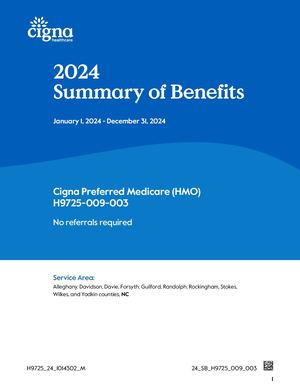 Cigna Preferred - Summary of Benefits 2024