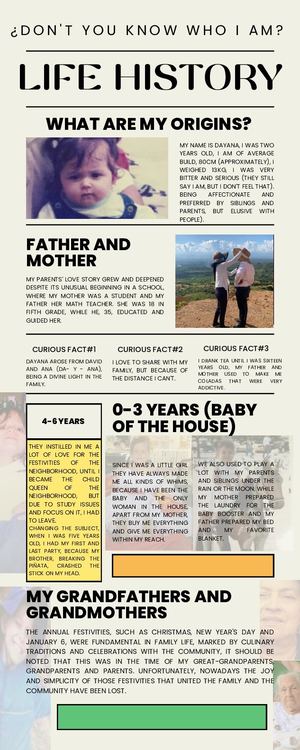 Infografía De Periódico Moderno Ordenado Colorido