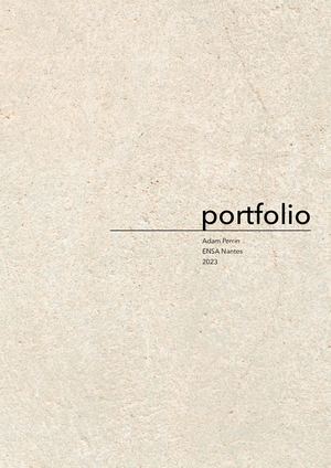Portfolio Perrin 2023