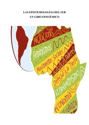 Epistemologías Del Sur