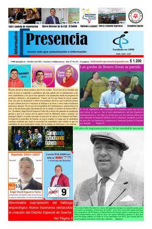 Informativo Presencia Octubre 2023