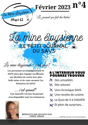 Adapei 63 - La Mine Eloysienne -  Février 2023