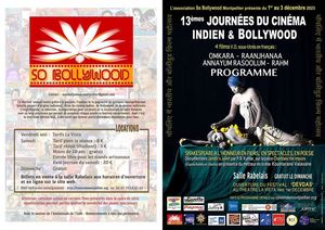 Programme 13è Journées du cinéma Indien