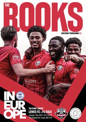 Lewes vs FC Oslo - Fenix Trophy - 7/11/23