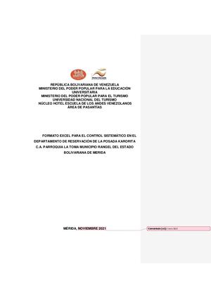 Informe N°1745 Pasantia Administrativa Trabajo De Grado 2023