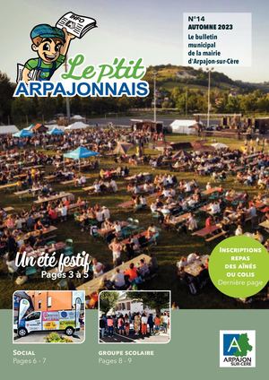 Le p'tit Arpajonnais - N°14 - Automne 2023