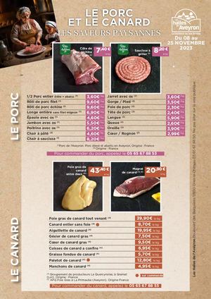 Foire au porc et au canard 2023