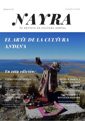 Revista De Cultur Andina