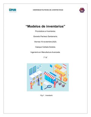 Modelos De Inventarios