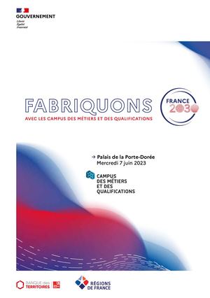 Fabriquons France 2030 avec les Campus des métiers et des qualifications