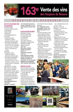 Supplément Présentation de la Vente des Vins de Beaune 2023