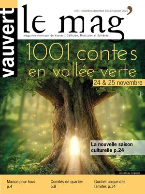Vauvert le Mag n°64 novembre décembre 2023 janvier 2024