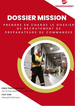 Mission 1 Prendre En Charge Les Dossiers De Recrutement Des Pdc Version 3