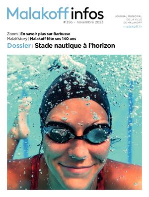 Stade nautique à l'horizon - Malakoff infos n°356, novembre 2023