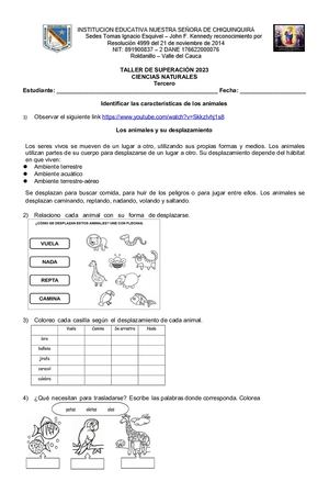 Superaciones Año Lectivo 2023