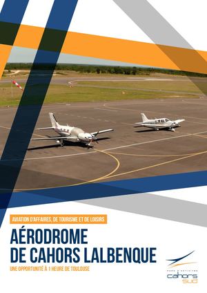 Plaquette Aérodrome de Cahors Lalbenque