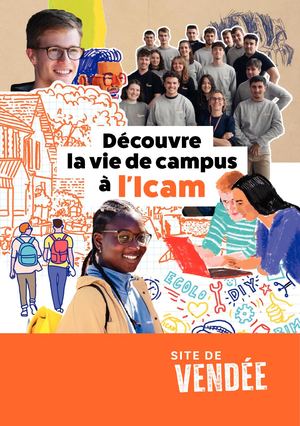 Plaquette Alpha Icam (site de Vendée)