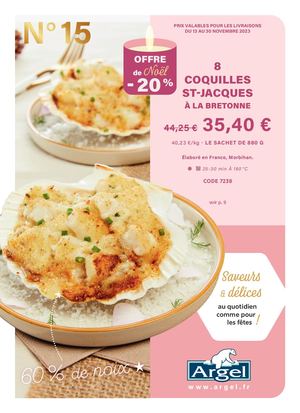 Catalogue du 13 au 30 novembre 2023