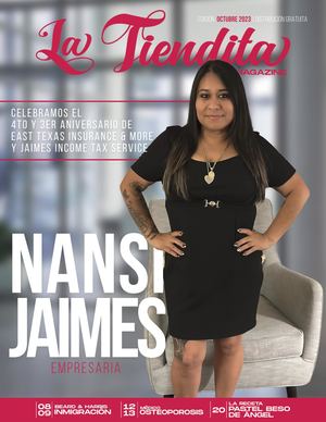 La Tiendita  Magazine Octubre 2023 NANSI JAIMES ORGULLO HISPANO