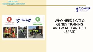 Who Needs Cat & Genny Training And What Can They Learn