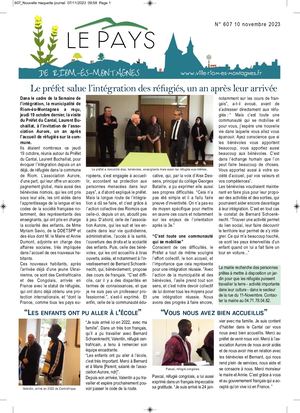 Le Pays de Riom-ès-Montagnes n°607 novembre 2023