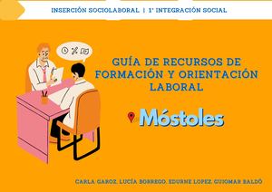 Guía Recursos Empleo Móstoles