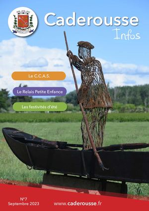 Caderousse Infos - Septembre 2023