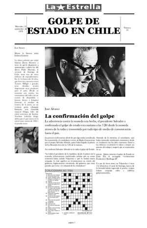 Periodico Golpe De Estado