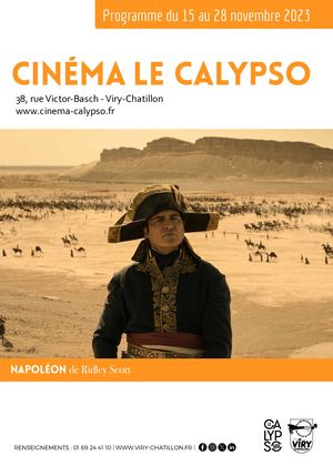 Programme du cinéma Le Calypso du 15 au 28 novembre 2023