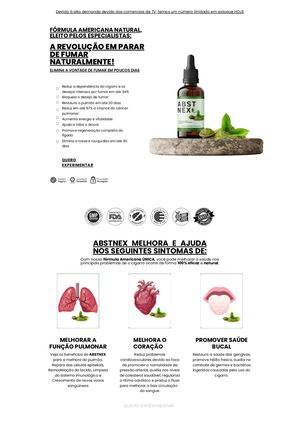 Abstnex: A Fórmula Americana para uma Vida Livre do Tabaco!