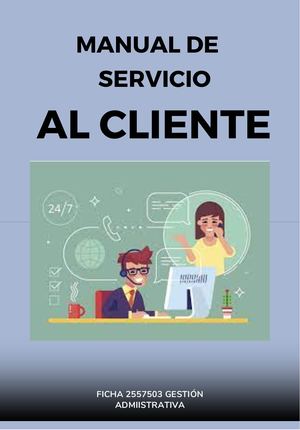 Manual De Servicio Al Cliente Organic Fruver Sas