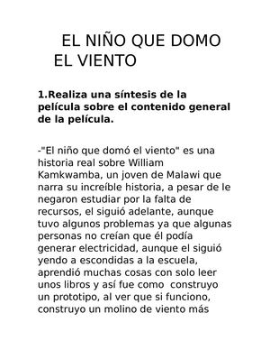 El Niño Que Domo El Viento 2 Karla Manjarres