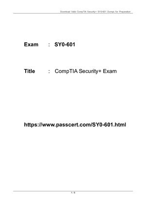 sy0 601 pdf