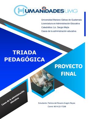 Triada pedagógica