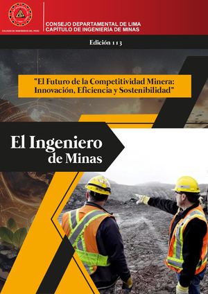 Revista El Ingeniero De Minas Edición 113