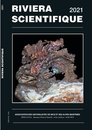 2021 Riviera Scientifique Bulletin De L'association Des Naturalistes De Nice Et Des Alpes Maritimes2