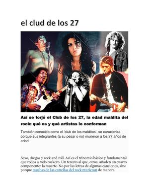 El Clud De Los 27