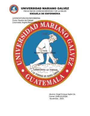 Portafolio Gestión De Calidad