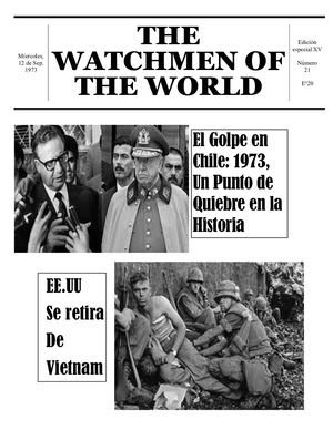 Portada THE WATCHMEN OF THE WORLD
