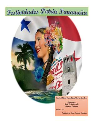 Festividades Patrias Panemeñas