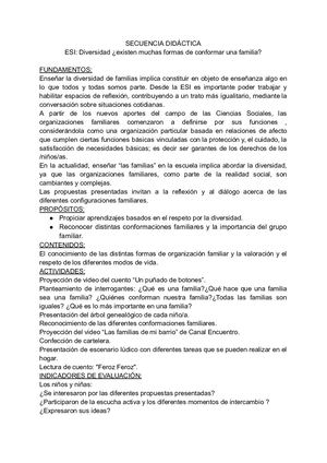 Secuencia Didáctica