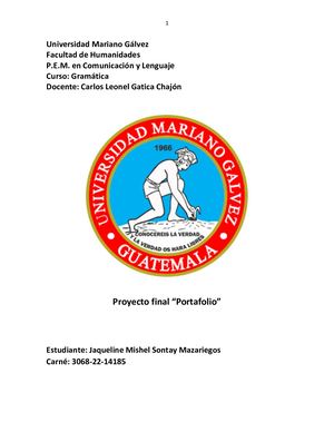 Proyecto Final