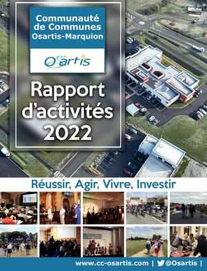 Cc Osartis-Marquion Rapport D'activités 2022