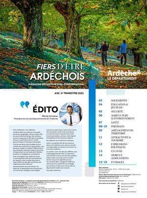 Magazine Fier d'être ardéchois #3